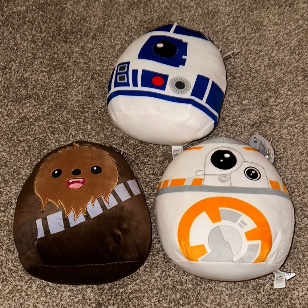 Set of 3 Star Wars Squishmallows brand new!!